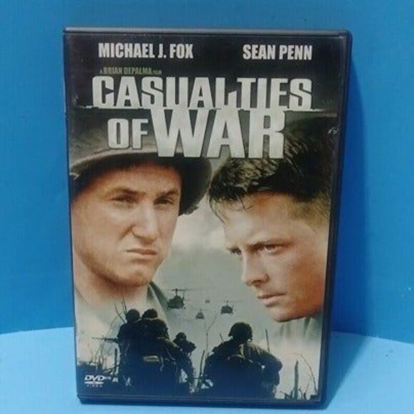 Casualties of War DVD Michael J fox Sean Penn - Picture 1 of 5
